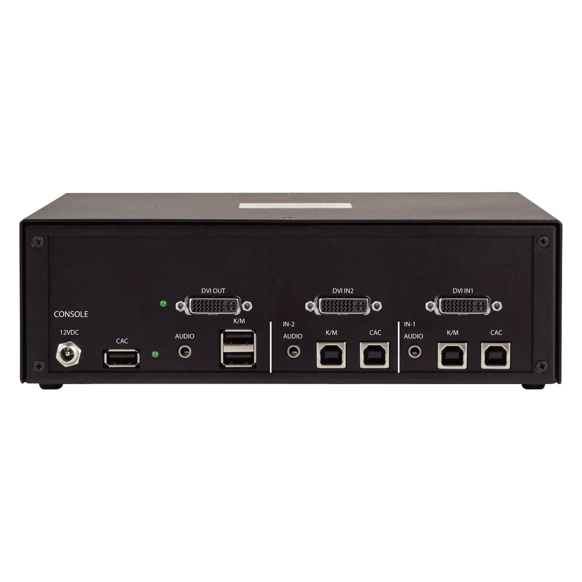Secure 2-Port KVM Switch DVI NIAP TAA