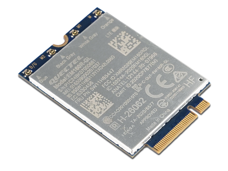 Lenovo 4XC1Q24436 carte réseau Interne WWAN 1000 Mbit/s