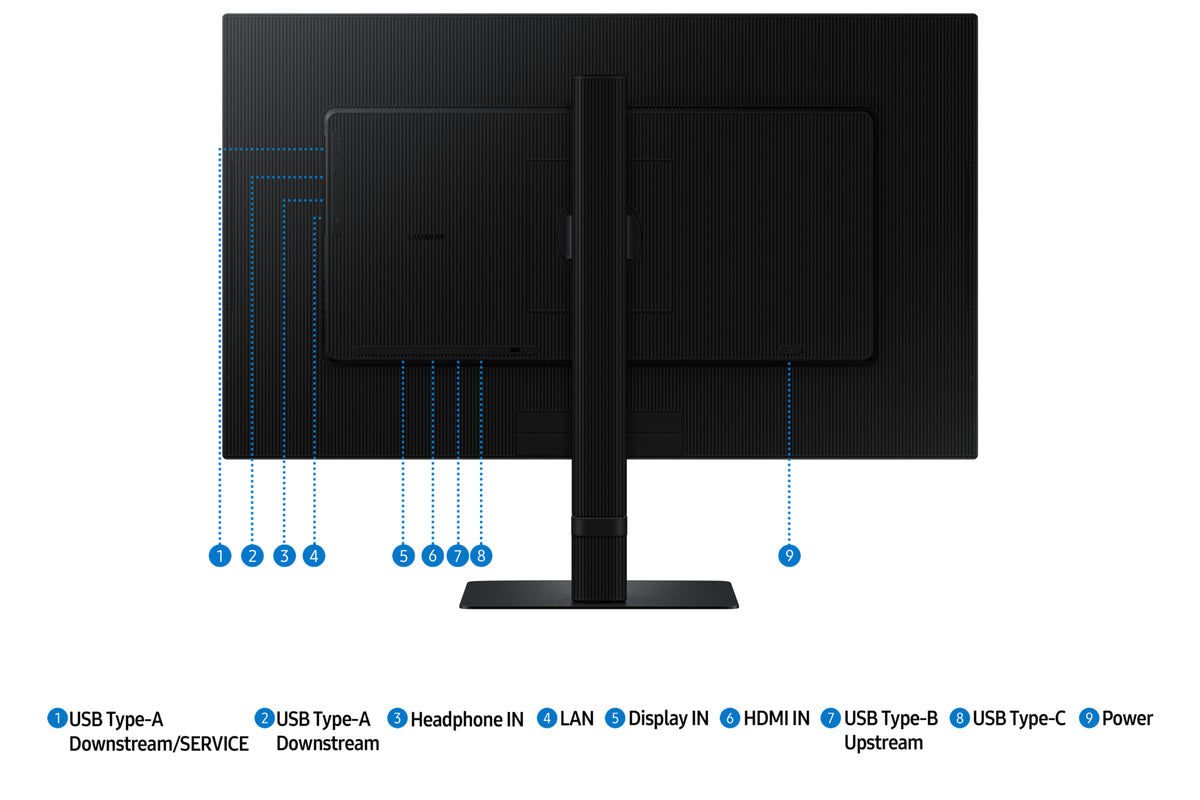 SAMSUNG ViewFinity S80UD 27p UHD IPS 60Hz 5ms HDMI USB-C Cable in box