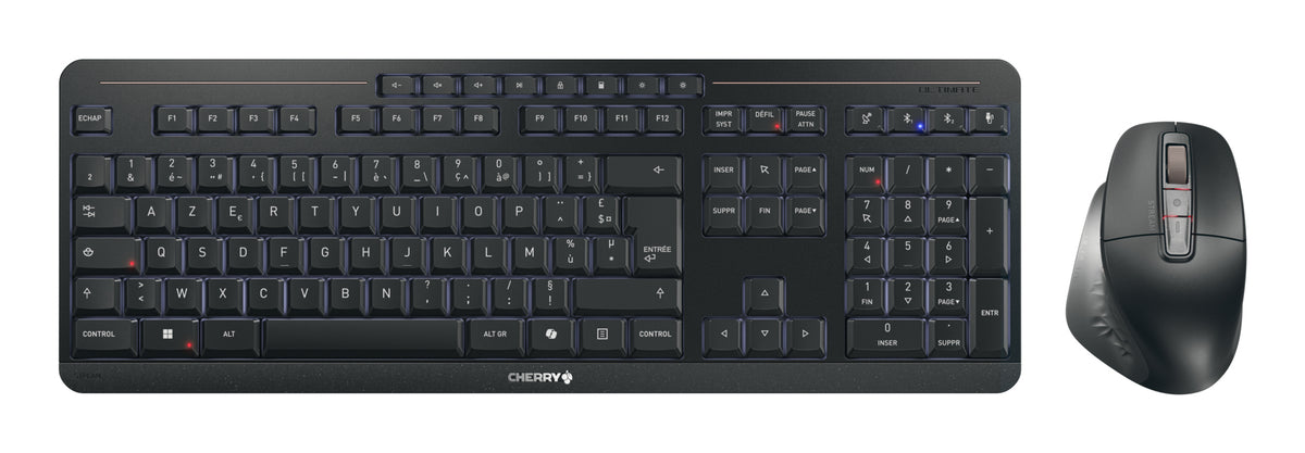 CHERRY Pack clavier / souris sans fil Stream Ultimate AZERTY