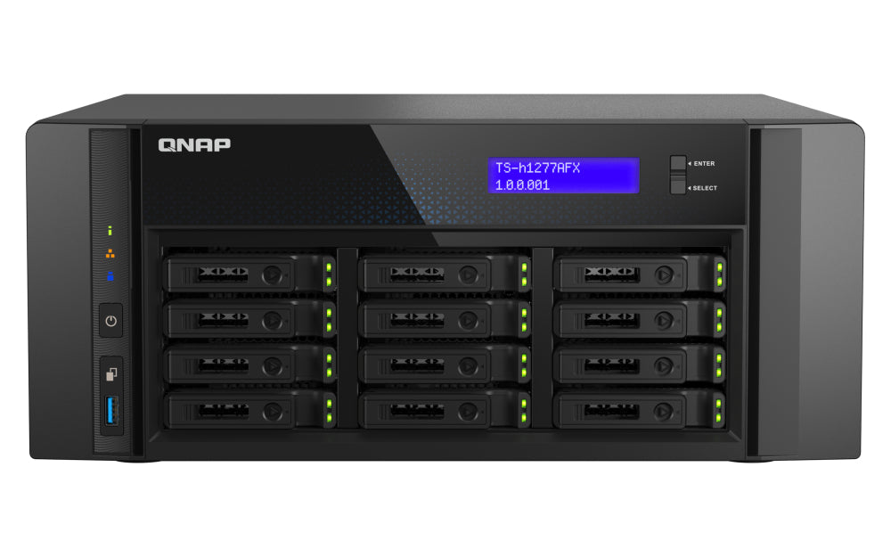 12-bay 2.5" SATA all flash desktop NAS