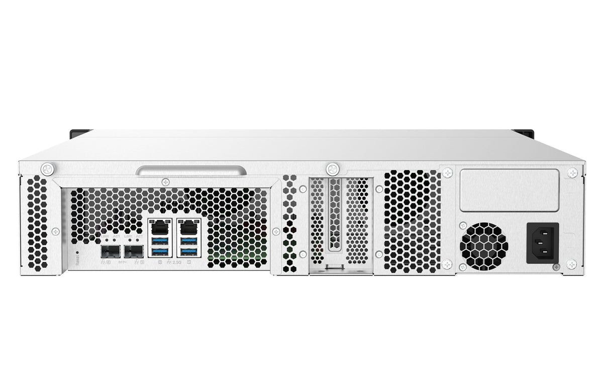 QNAP TS-832PXU-4G 8-Bay AL324 quad-core 1.7GHz rackmount NAS with 250W PSU 4Go DDR4 UDIMM RAM SATA 6Gb/s