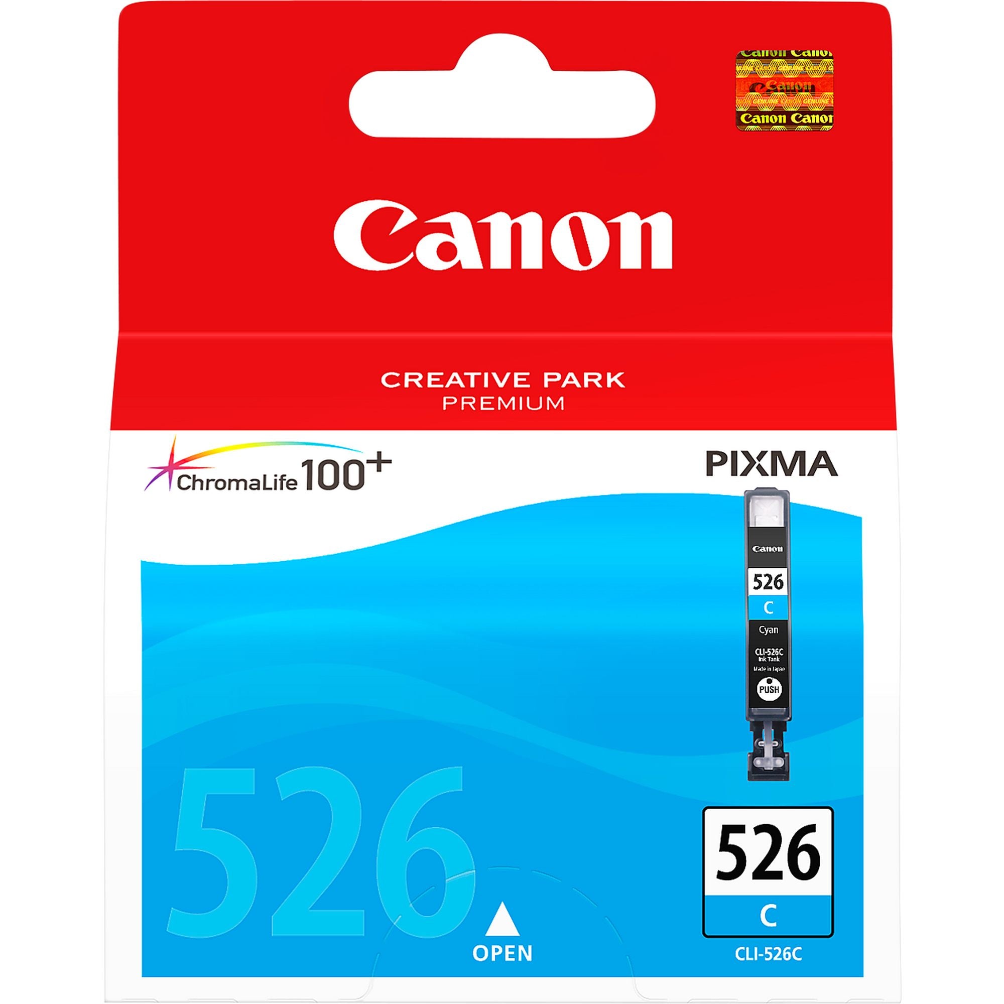 CANON 1LB CLI-526C ink cartridge cyan standard capacity 9ml 530 pages 1-pack