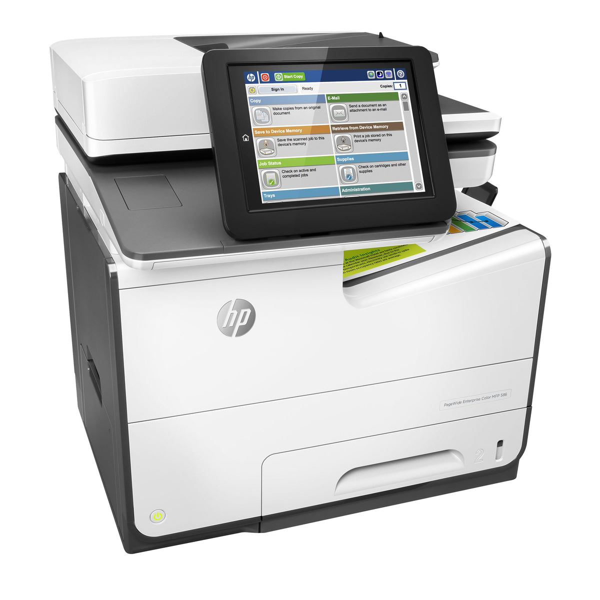 HP PageWide Enterprise Color MFP 586dn