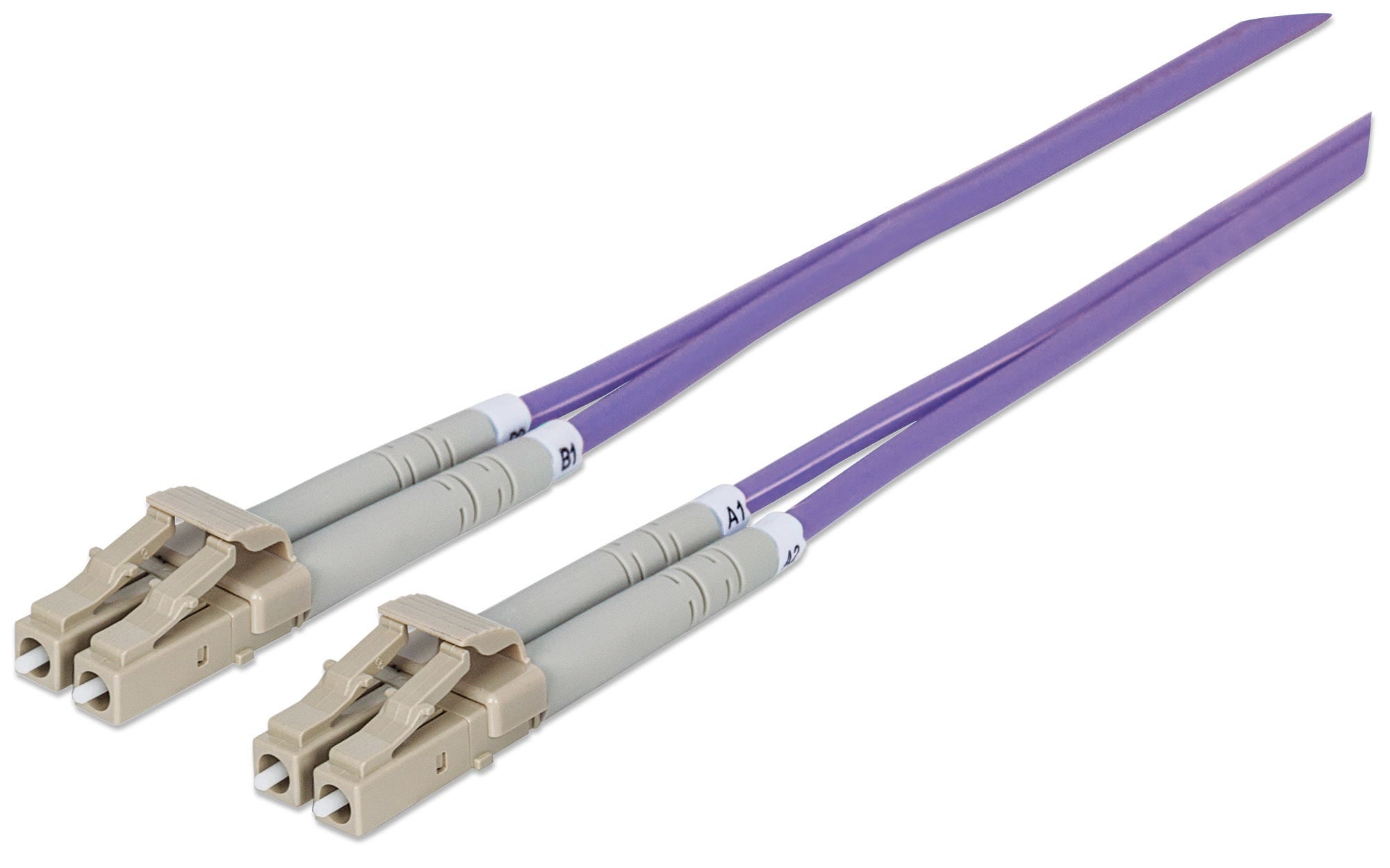 Intellinet 750899 câble de fibre optique 5 m LC OM4 Violet