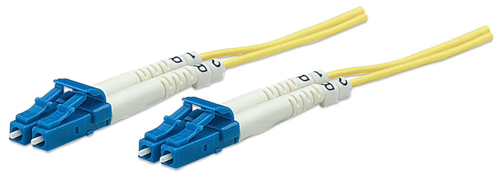 Intellinet 516792 câble de fibre optique 5 m LC OS2 Jaune