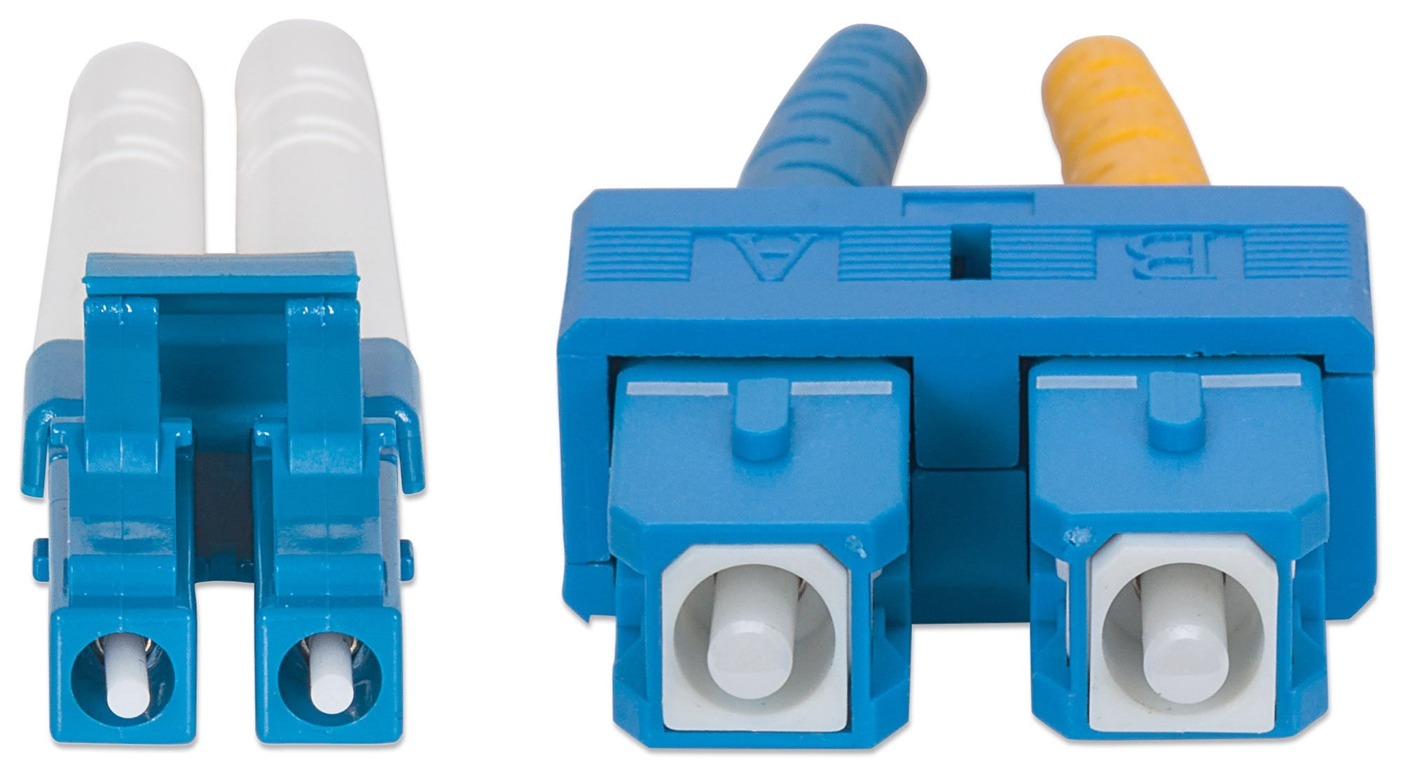 Intellinet 473729 câble de fibre optique 5 m LC SC OS2 Jaune