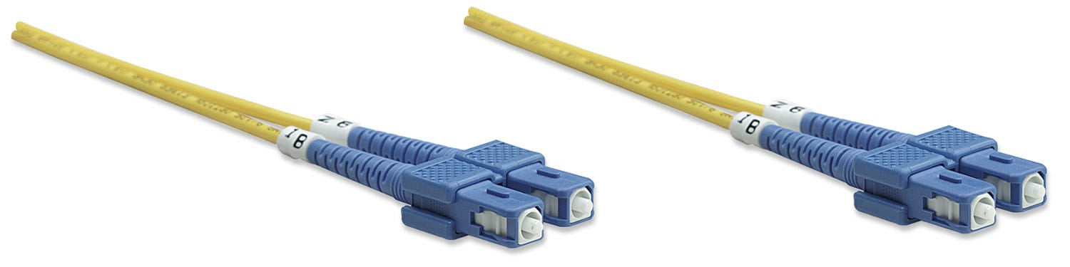Intellinet 470605 câble de fibre optique 1 m SC OS2 Jaune