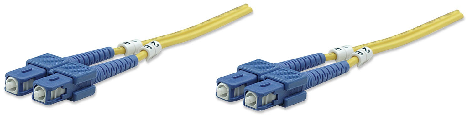 Intellinet 470629 câble de fibre optique 3 m SC OS2 Jaune