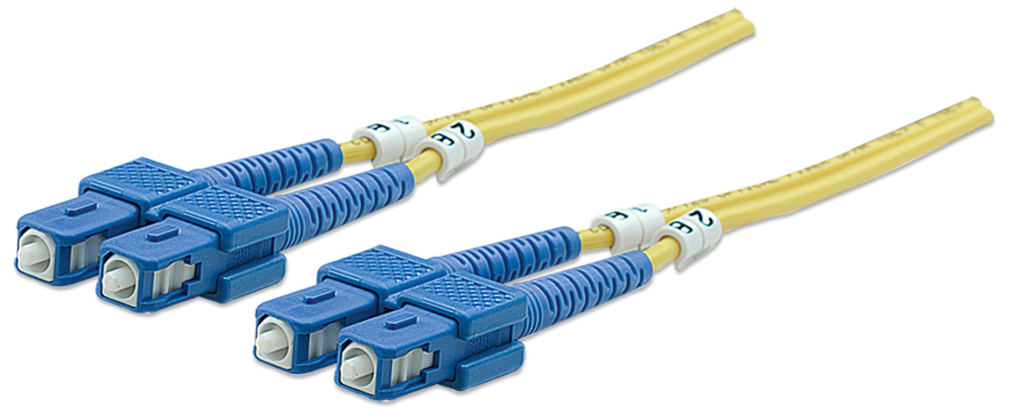 Intellinet 470612 câble de fibre optique 2 m SC OS2 Jaune