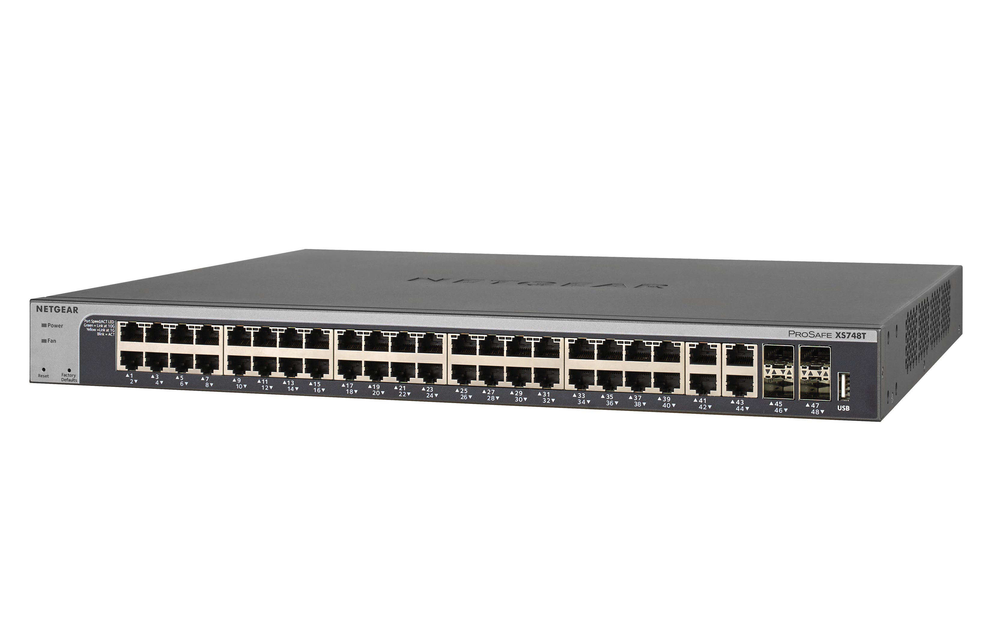 Switch Netgear XS748T-100NES RJ-45 x 44
