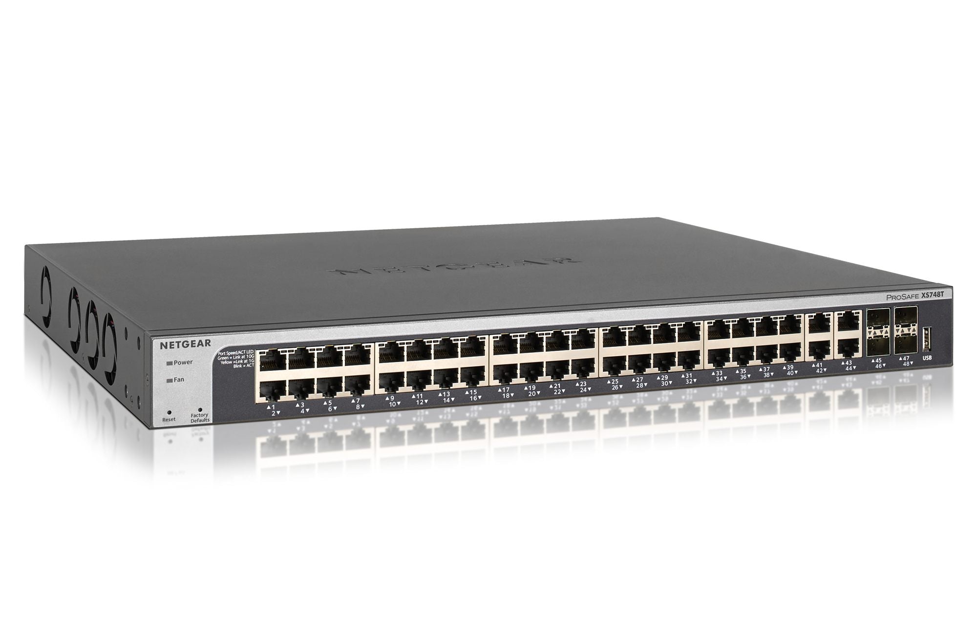 Switch Netgear XS748T-100NES RJ-45 x 44