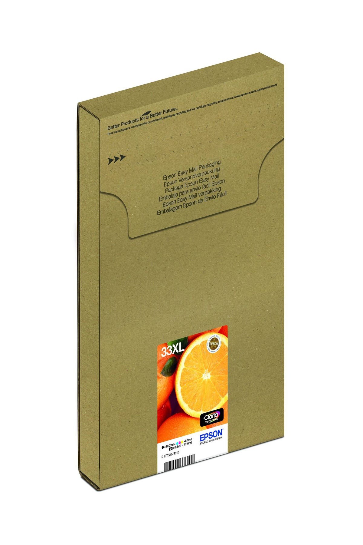 EPSON 4LB Multipack 5-colours 33XL Ink Cartridge Easymail