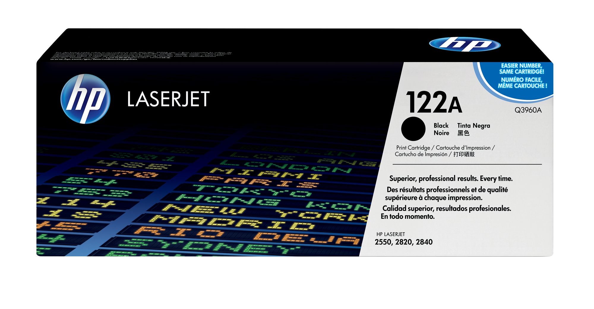 HP 122A Cartouche de toner 1 piece(s) Original Noir