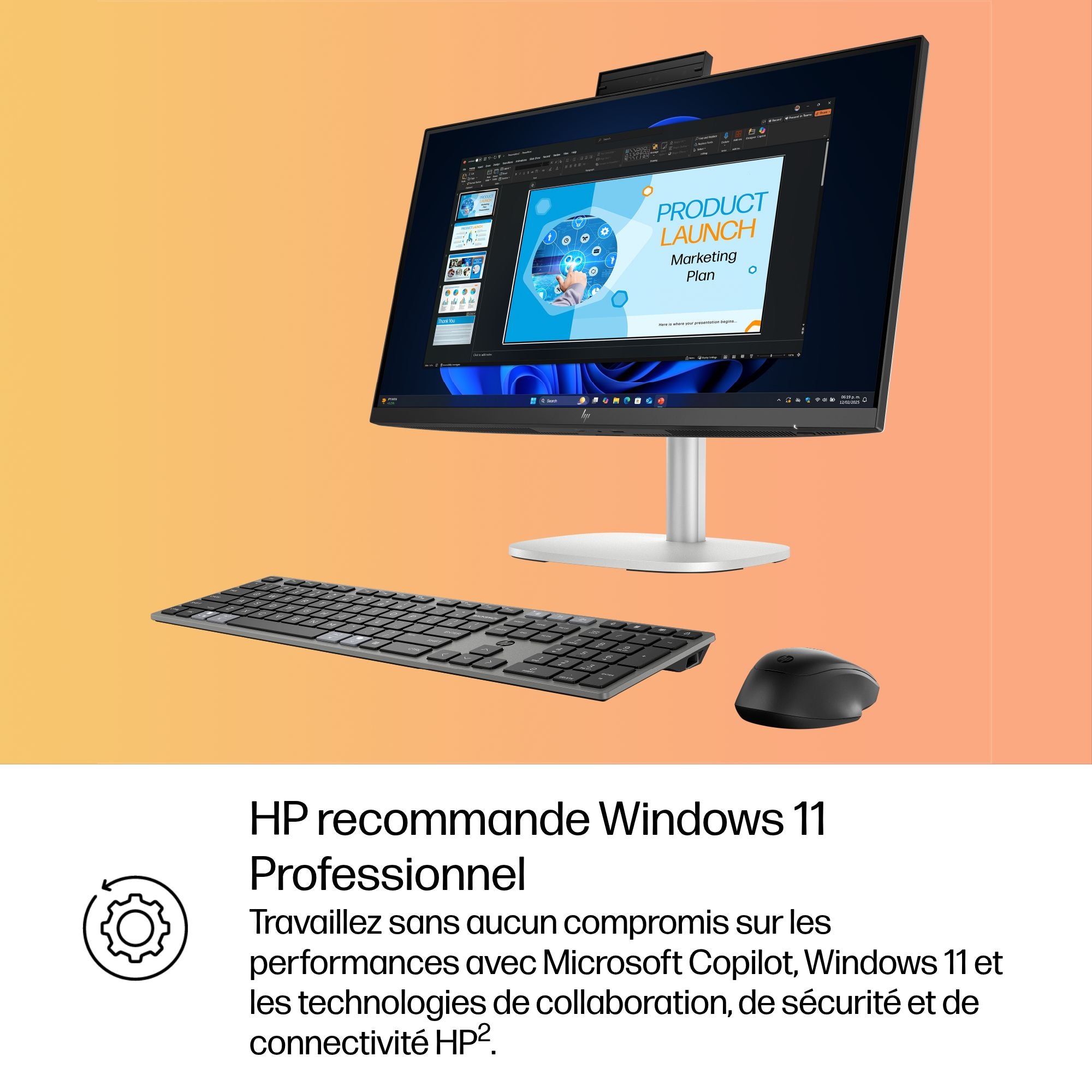 HP EliteStudio 8 G1i Intel Core Ultra 5 235 24p 16Go 512Go SSD W11P 3/3/3