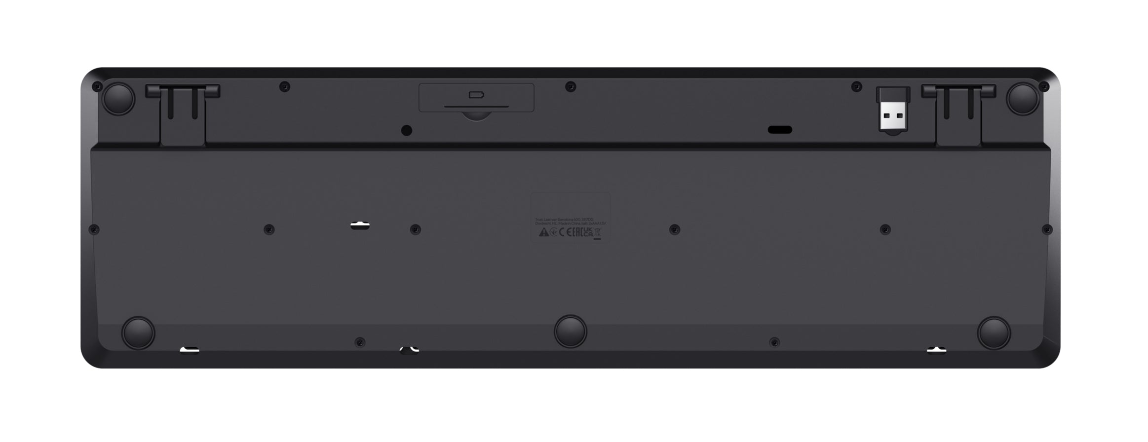 TRUST Clavier sans fil ODY II silencieux (FR)
