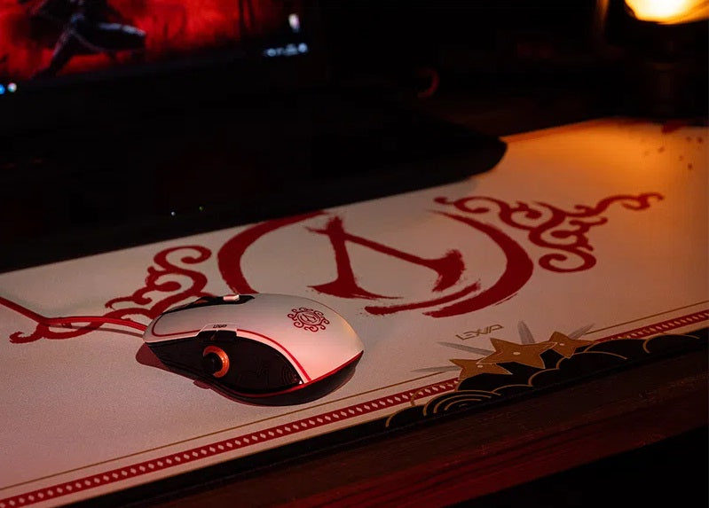 LEXIP X UBISOFT ASSASSINS CREED SHADOWS COFFRET MASTER JEU PC CLAVIER SOURIS TAPIS