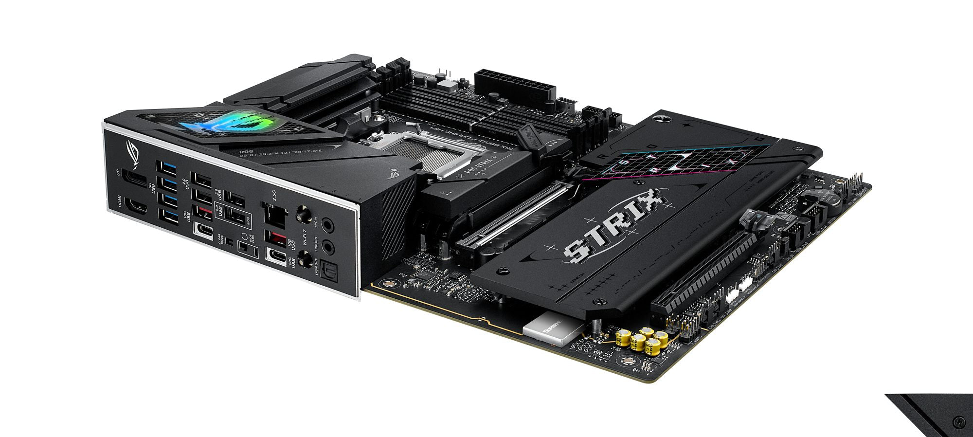 ASUS ROG STRIX B850-F GAMING WIFI AM5 DDR5 ATX MB 1xHDMI 1xDP 4xM.2 2xSATA