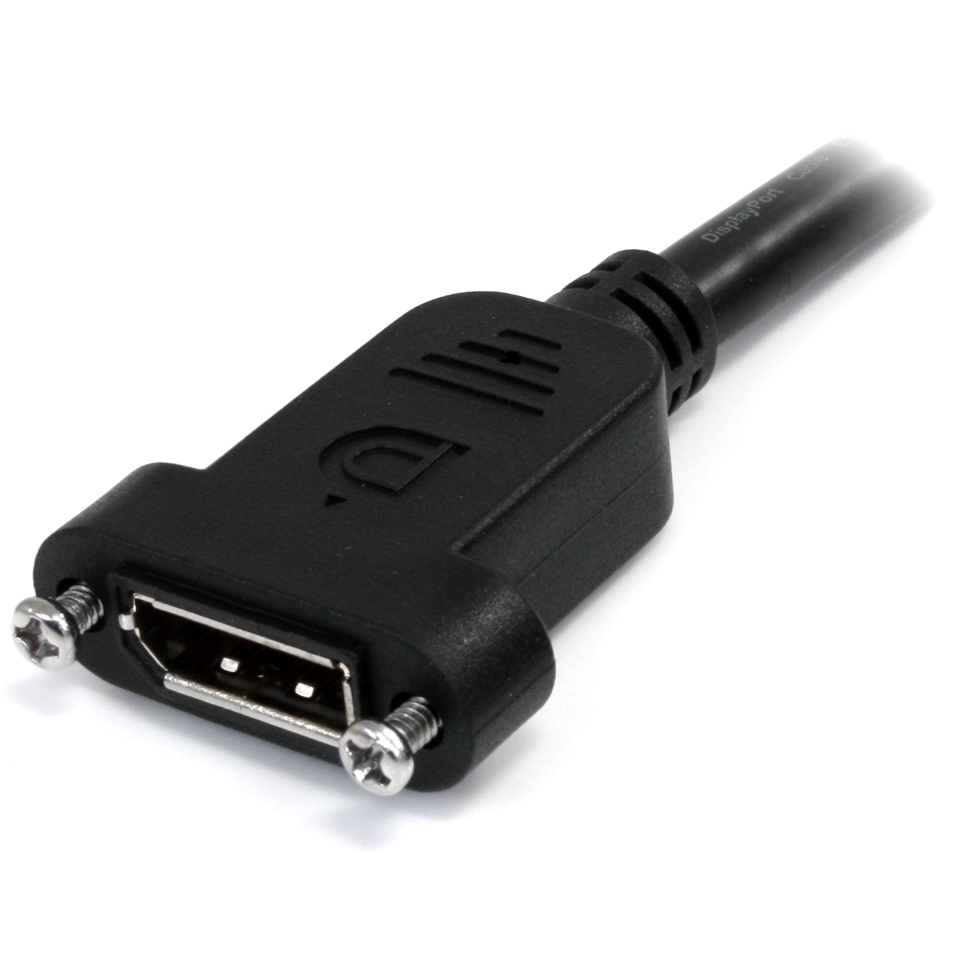 3 ft 20 pin DisplayPort Panel Mount