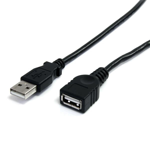 6 ft Black USB Extension Cable A to A