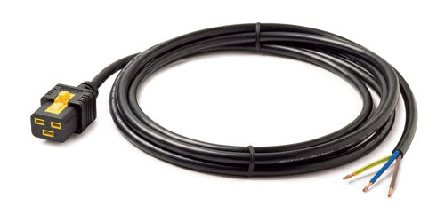 Power Cord Lock C19 to Rewireable 3.0m