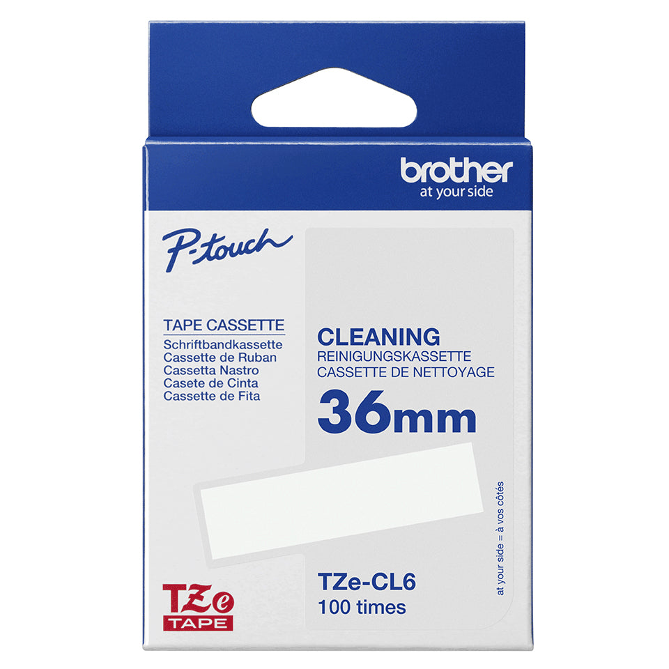 Ribbon/36mm cleaningtape f TZE