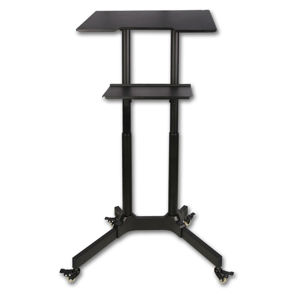 Techly ICA-TB TPM-1BK Table pour ordinateur portable noire