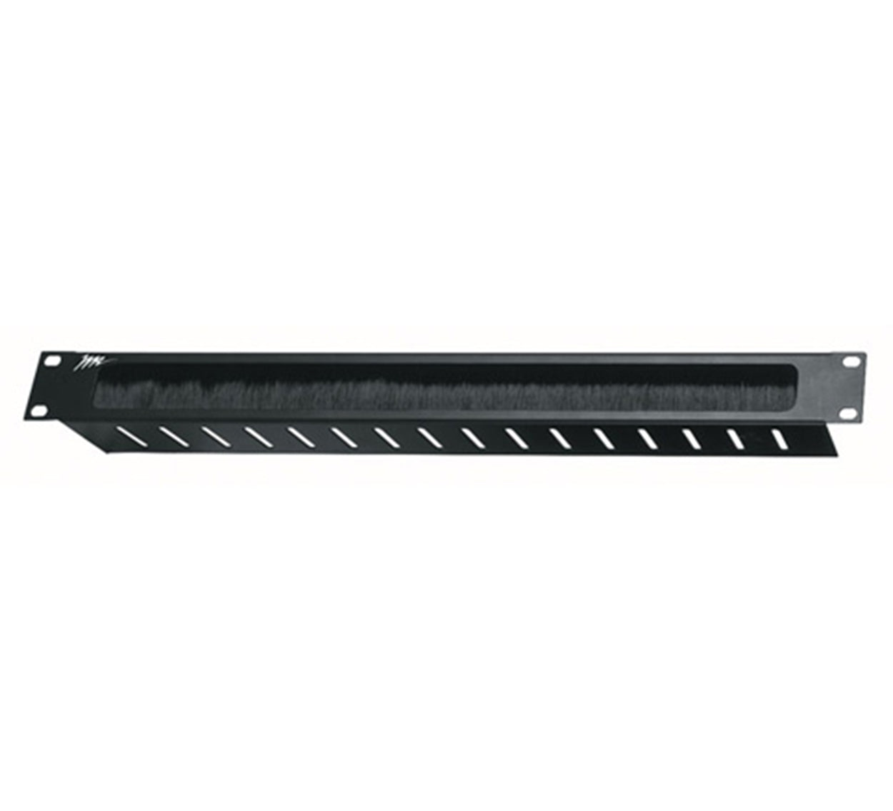 Middle Atlantic 1 RU Brush Grommet Panel - Black
