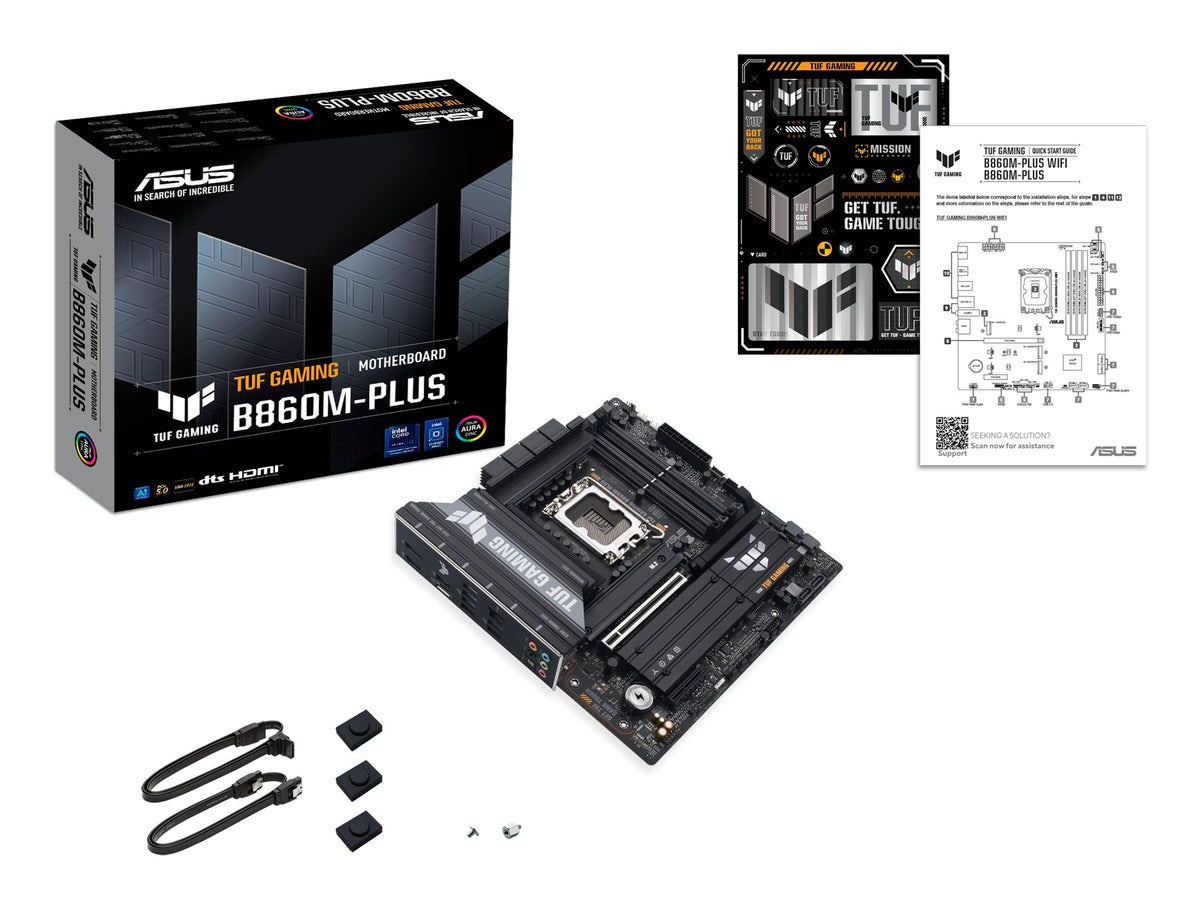 ASUS TUF GAMING B860M-PLUS LGA1851 DDR5 micro ATX MB 1xHDMI 1xDP 3xM.2 4xSATA
