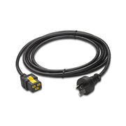 Power Cord Lock C19 to Rewireable 3.0m