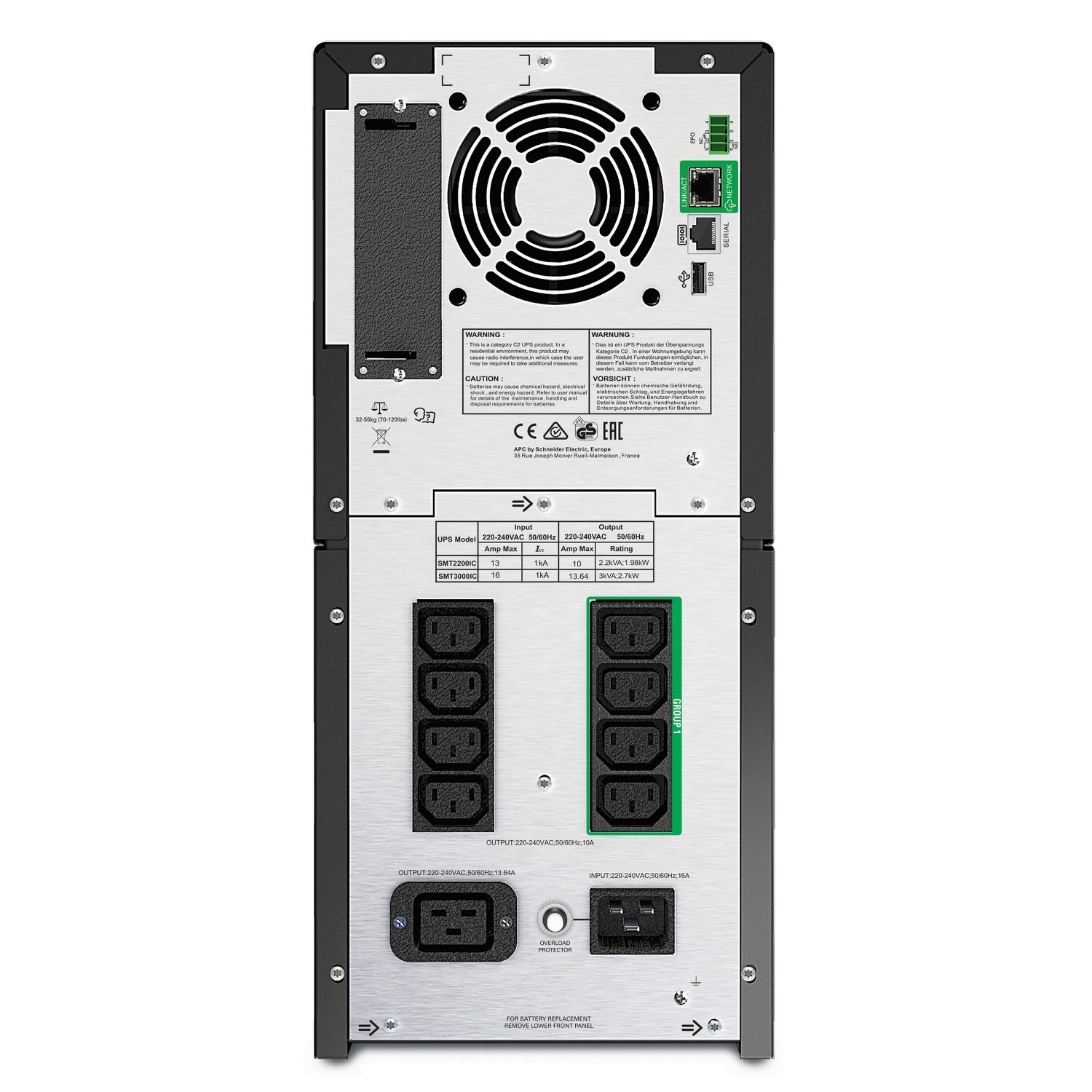 Factory Refurb Smart-UPS 3000VA LCD 230V