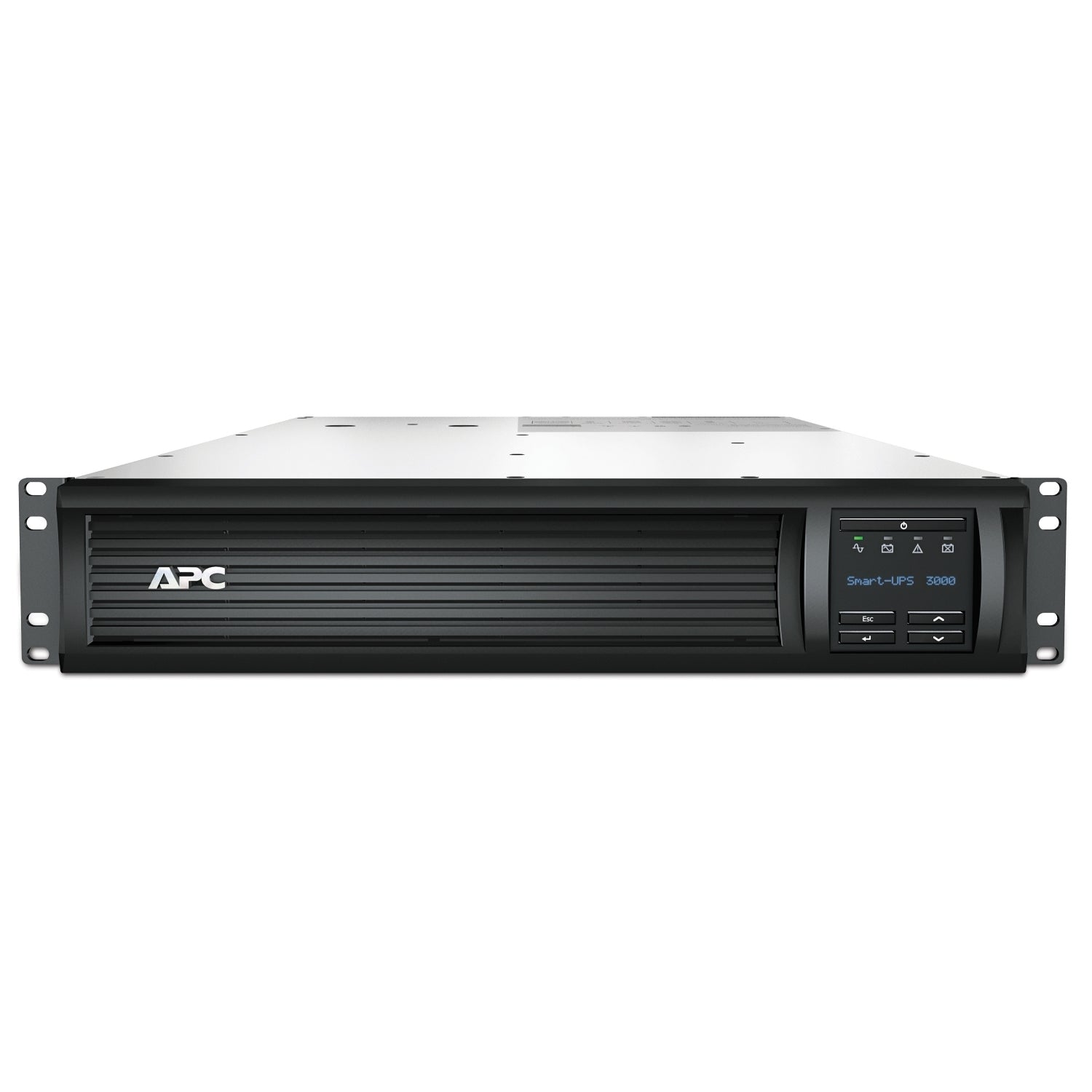APC Smart-UPS 3000VA LCD RM UPS Rack AC 230V 2700Watt 3000VA Ethernet RS-232 USB oc 9 2U BK with APC UPS Network Management Card