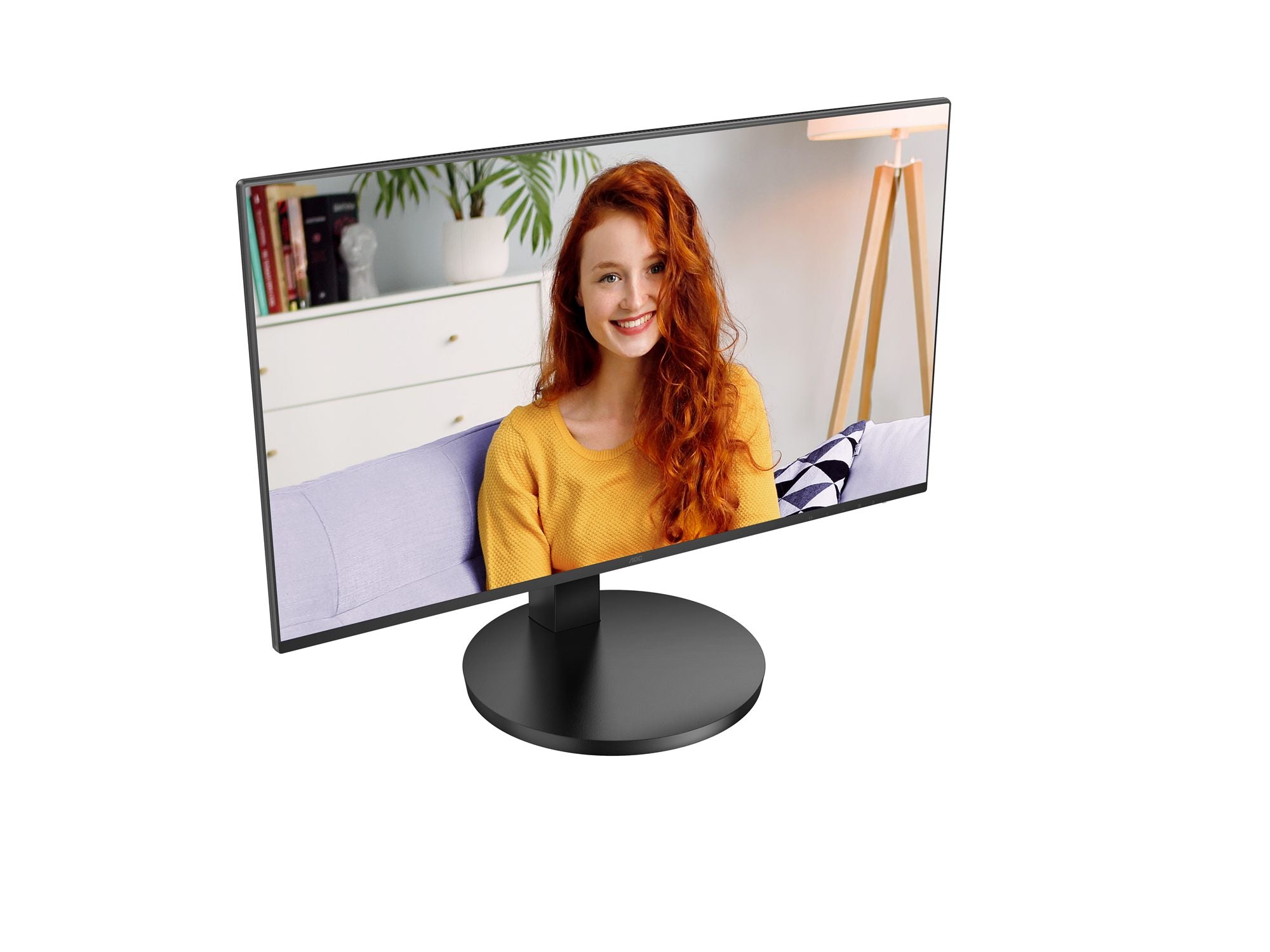 AOC 24B3CF2 - Écran 24" -1920 x 1080 Full HD (1080p) @ 100 Hz - IPS - 250 cd/m² - 1300:1 - 1 ms - HDMI, USB-C - haut-parleurs - noir