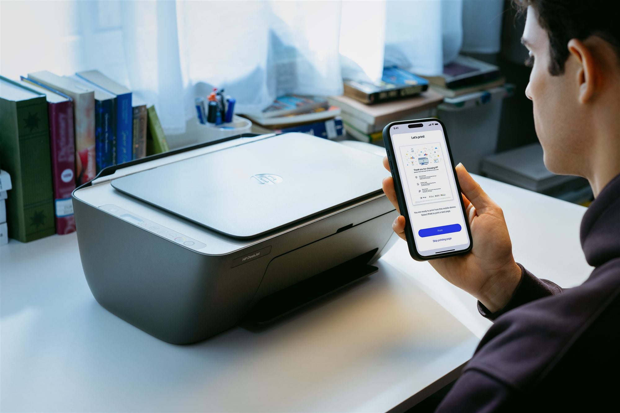 HP DeskJet 2920 All-in-One Printer A jet d'encre thermique A4 4800 x 1200 DPI 7,5 ppm Wifi