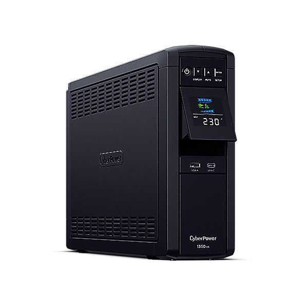 CyberPower CP1350EPFCLCD alimentation d'énergie non interruptible Interactivité de ligne 1,35 kVA 810 W 6 sortie(s) CA