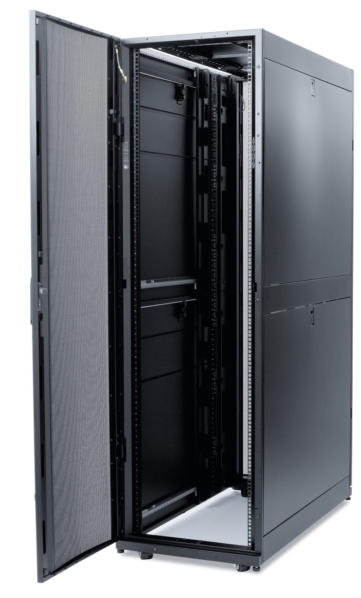 APC NetShelter SX 52U 600mm Wide x 1200mm Deep Enclosure with Sides Black