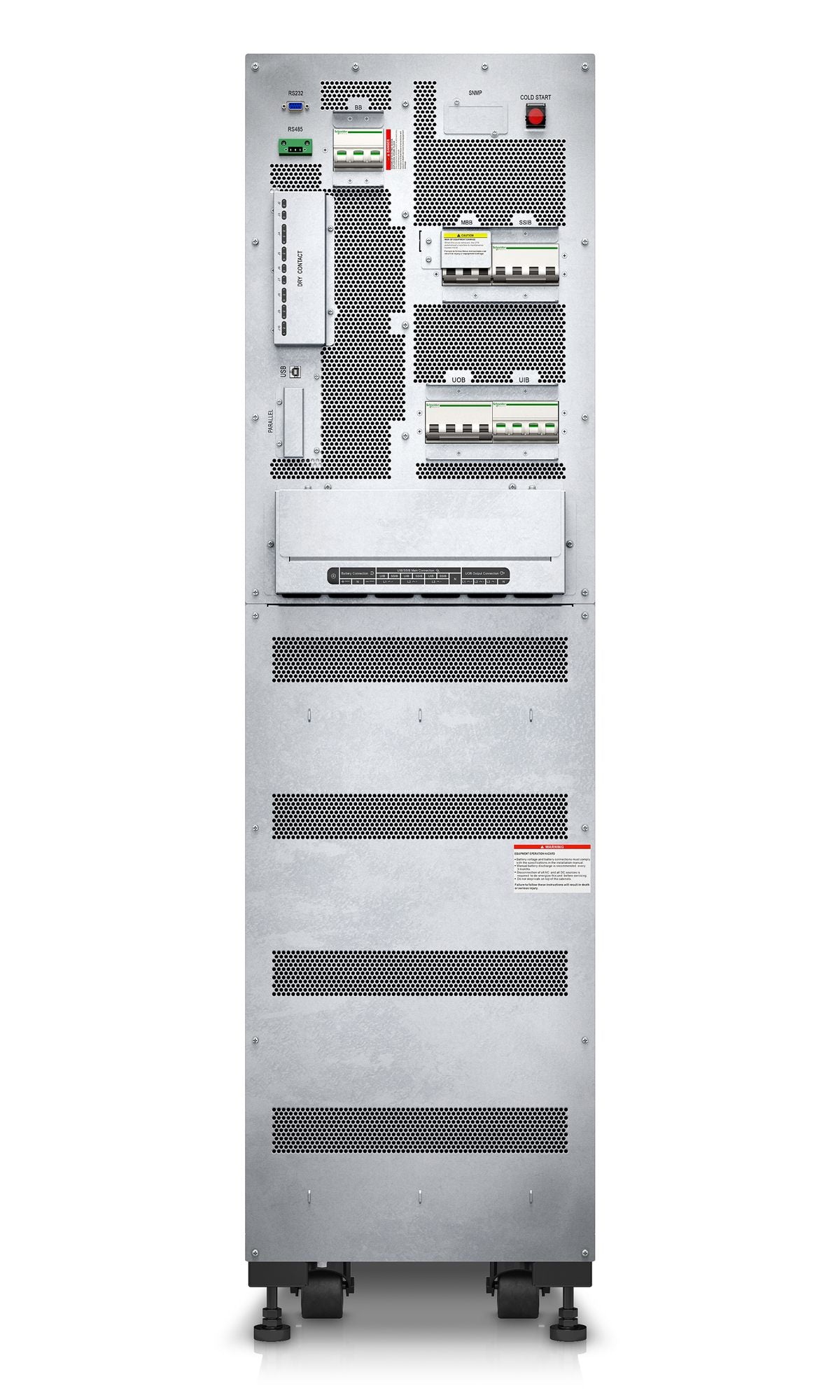 APC Easy UPS 3S E3SUPS15KHB2 UPS AC 400V 15 kW 15000VA 3-phase 10min white