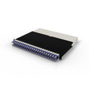 PATCHBOX ONE 24x CAT6A STP VIOLET 0,8 m 8U