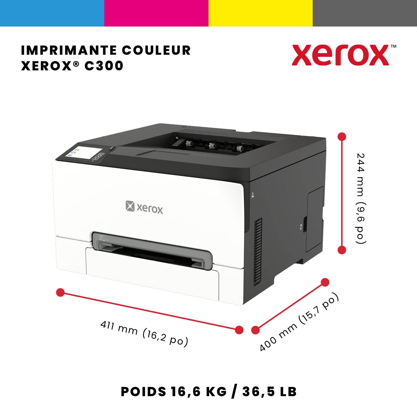 C300 A4 30ppm Wireless Duplex Printer