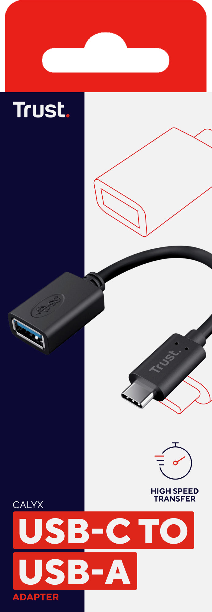 TRUST Adaptateur CALYX USB-C / USB