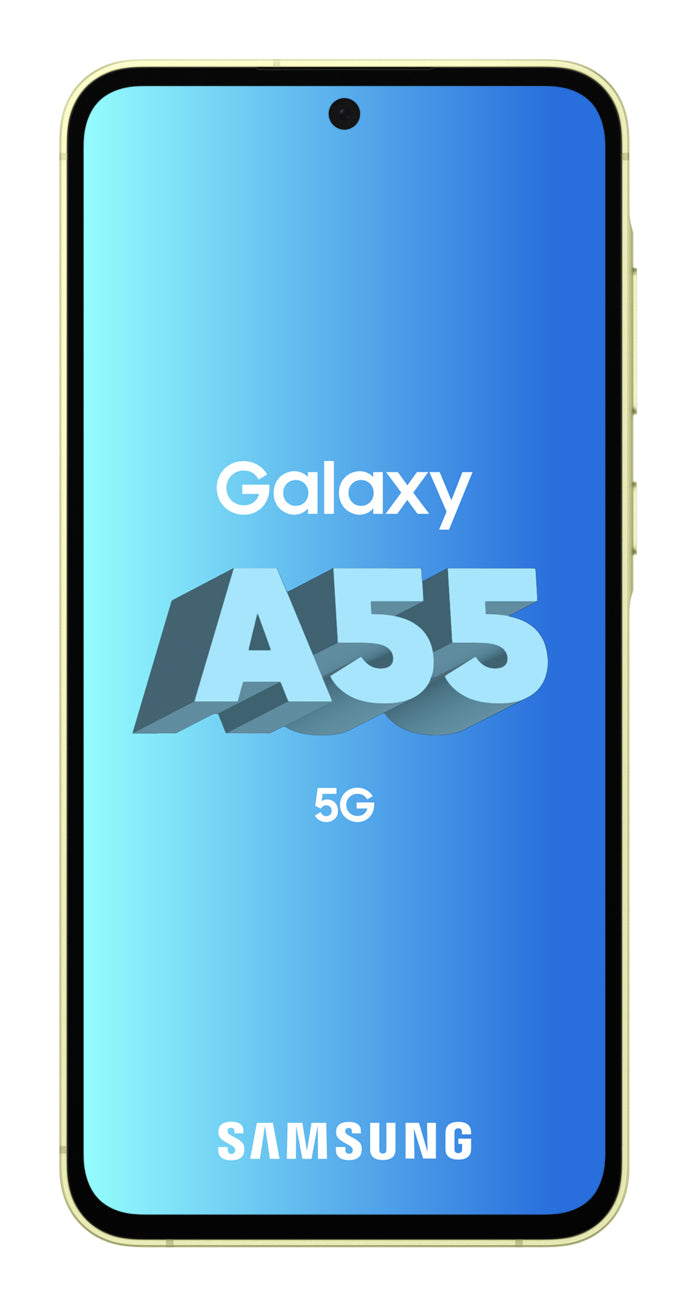 Samsung A556 Galaxy A55 5G (Double Sim - 6.6", 128 Go, 8 Go RAM) Jaune