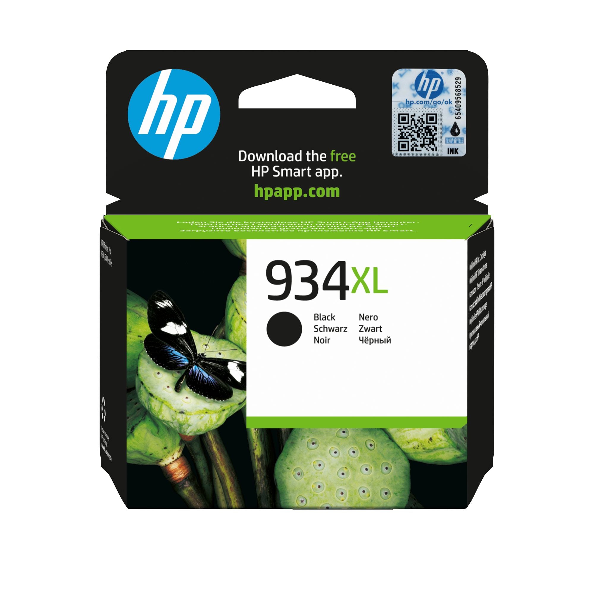 HP 934XL original Ink cartridge C2P23AE BGX black high capacity 1.000 pages 1-pack