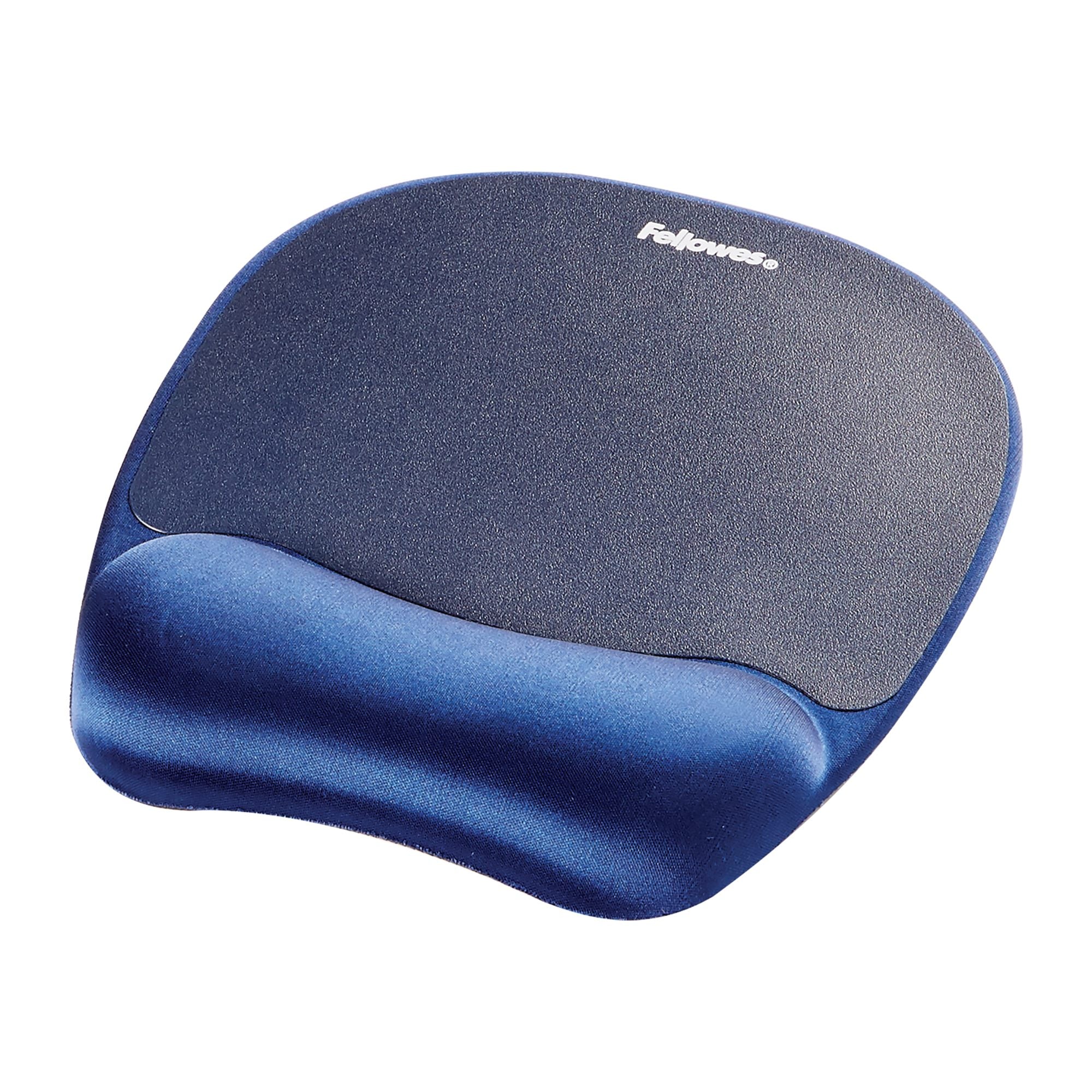 FELLOWES Tapis de souris - Repose-poignets Ergo Mouss - Saphir