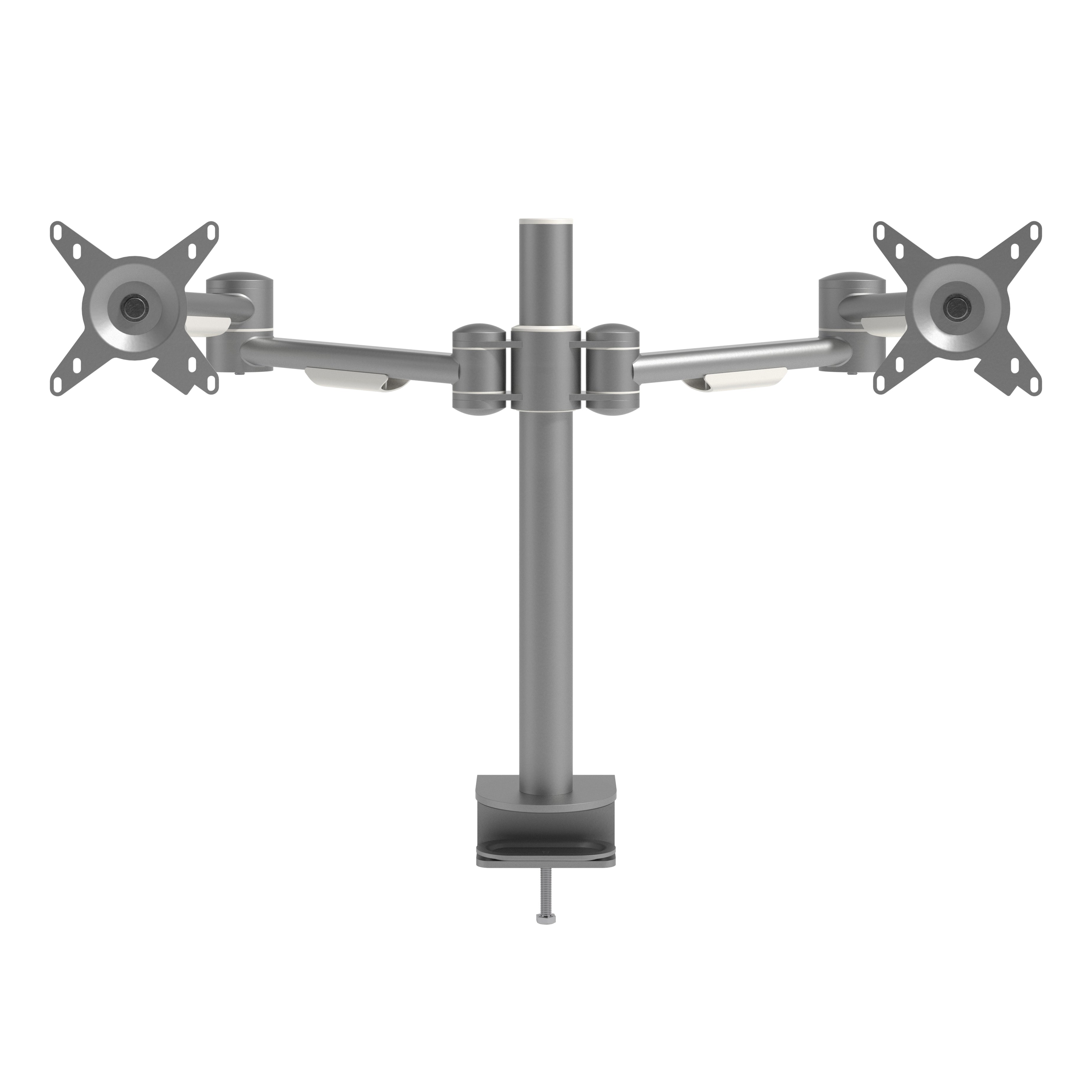 DATAFLEX Bras à fixer / pincer Viewmate 52632 - 2 écrans