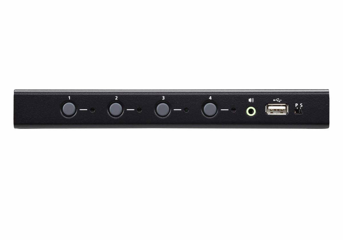 ATEN CS724KM-AT commutateur écran, clavier et souris Noir