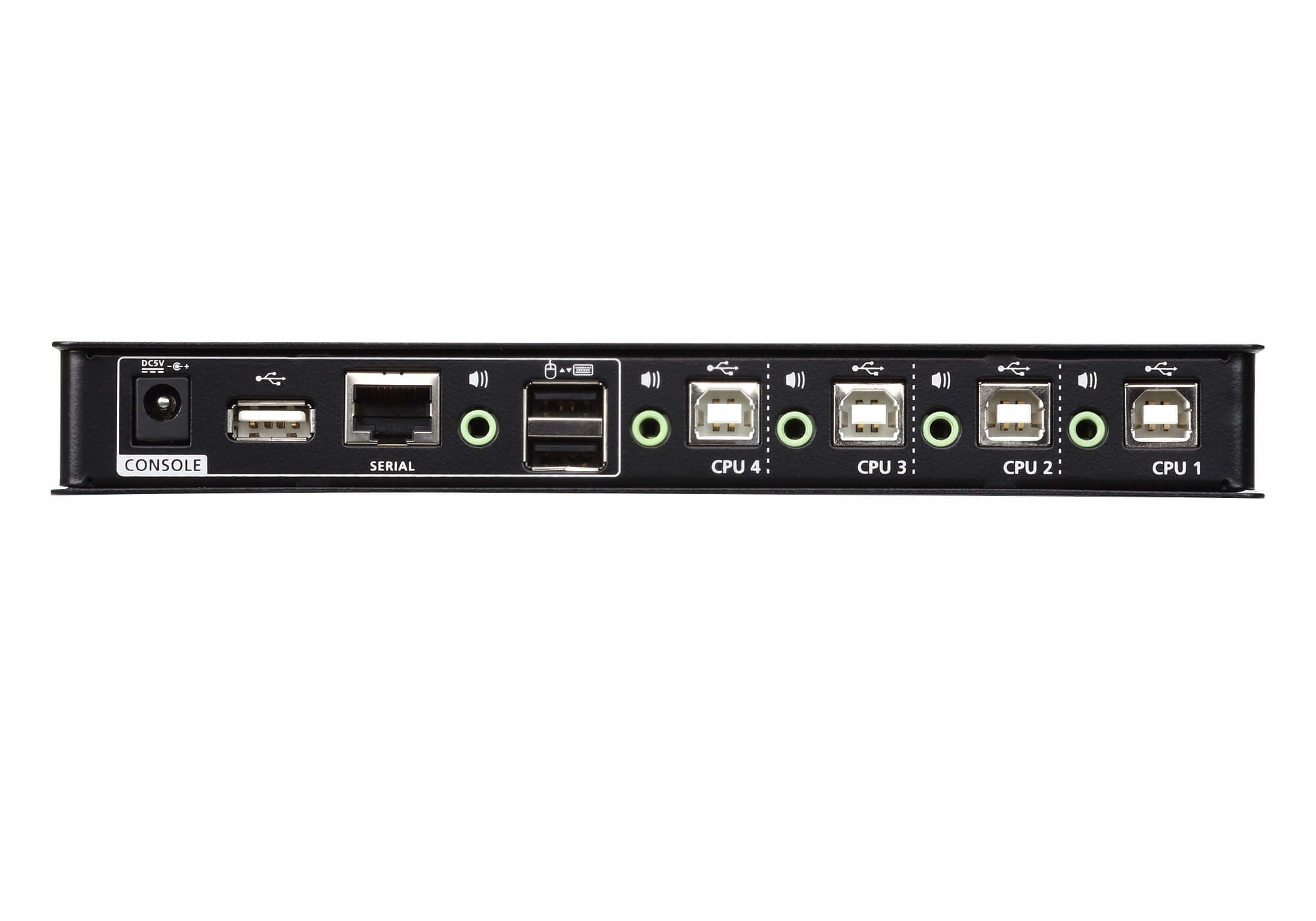 ATEN CS724KM-AT commutateur écran, clavier et souris Noir