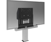 Universal soundbar mount for floor stand