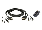 ATEN 2L-7D02UDX2 CABLE KVM DVI/USB/Audio DUAL LINK 1,80M