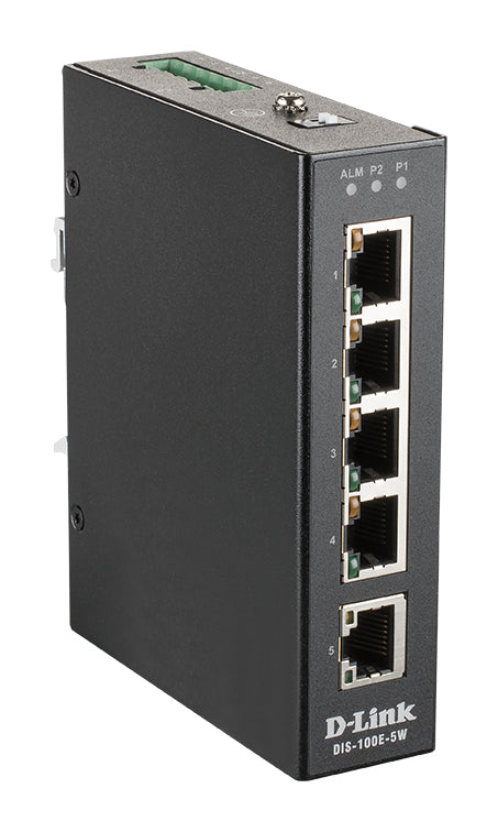 5 Port Unmanaged Switch with 5 x 10/100