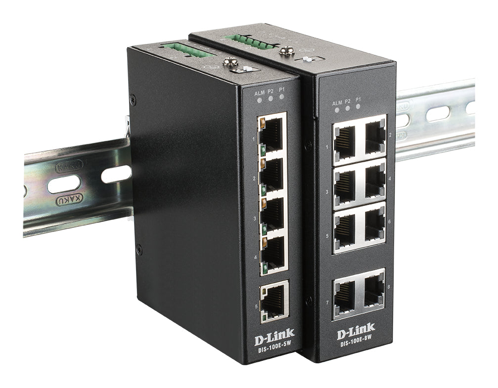 5 Port Unmanaged Switch with 5 x 10/100